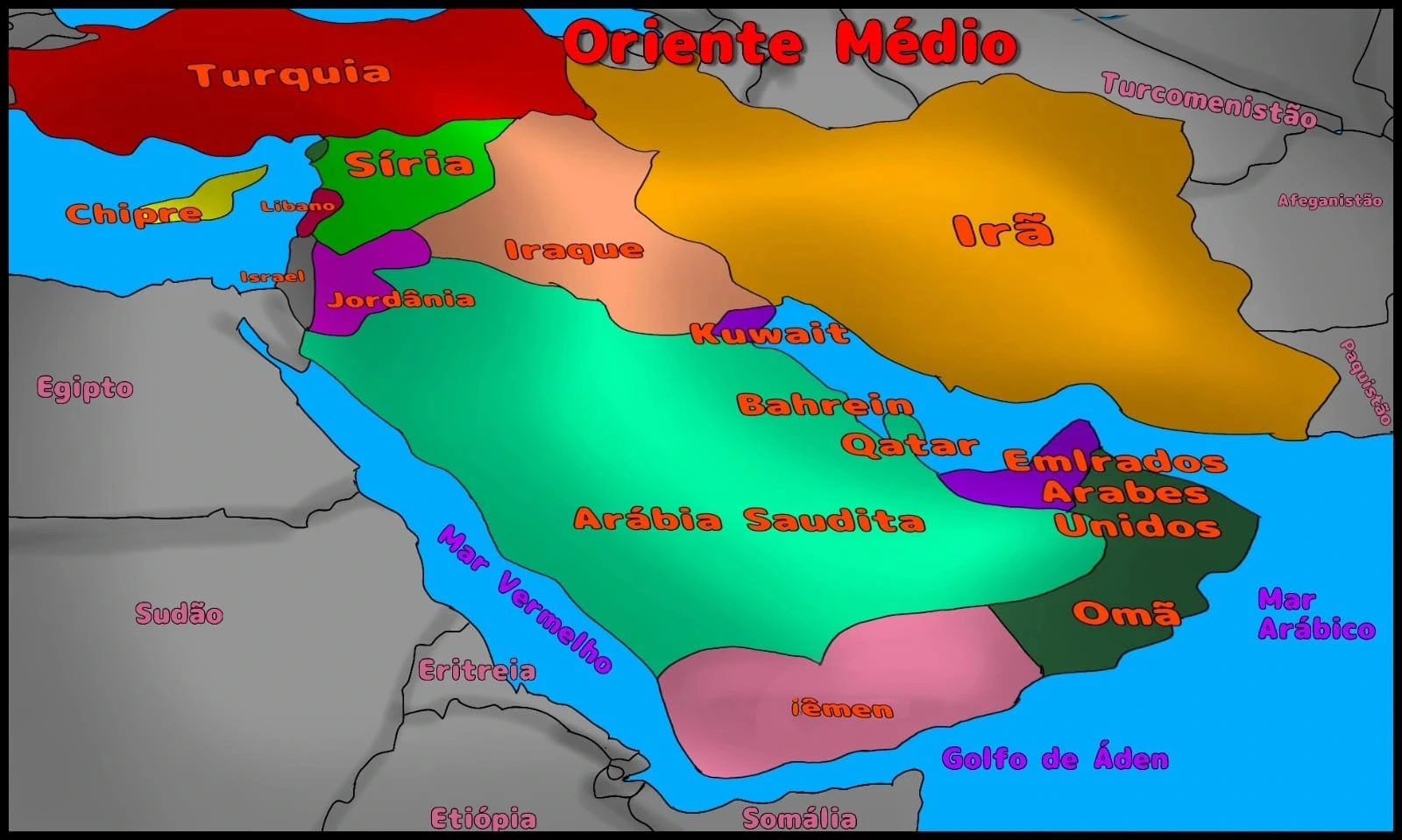 Conflitos Marcantes: O Oriente Médio tem sido palco de diversos conflitos significativos, incluindo a Guerra do Líbano (1975-1990), o conflito Irã/Iraque (1980-1988), a questão da Palestina e a invasão do Líbano por Israel em 1982.