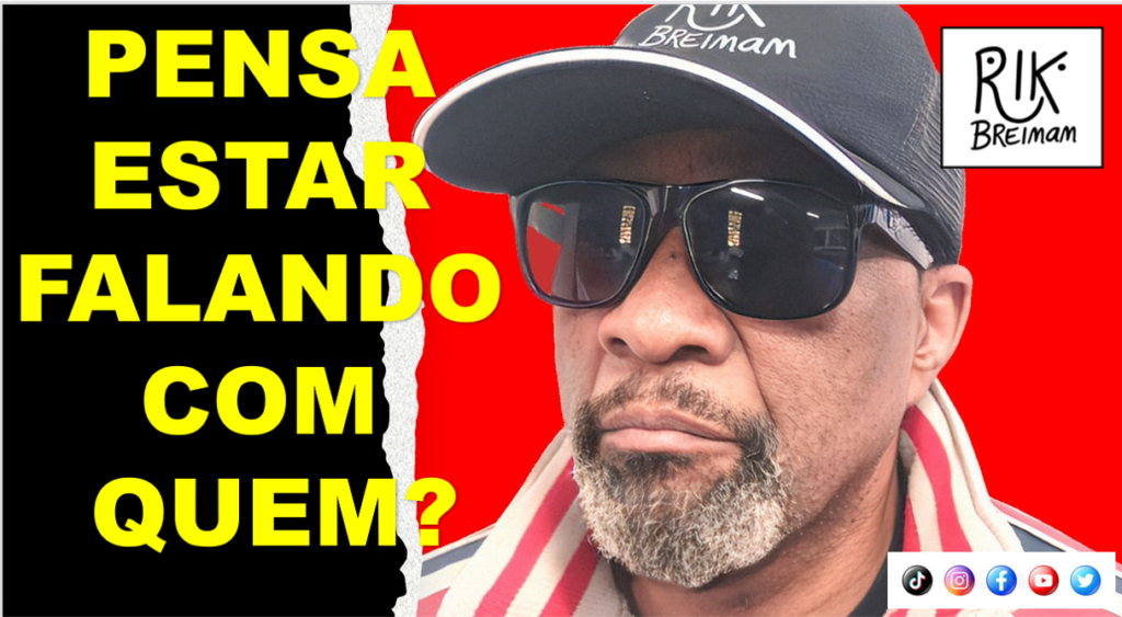 O nome Rik Breimam aparece claramente no boné e como texto nas fotos. * Ele utiliza uma imagem de estilo arrojado, com bonés, óculos de sol e correntes, o que se alinha com o estilo de muitos artistas pop e de hip-hop.